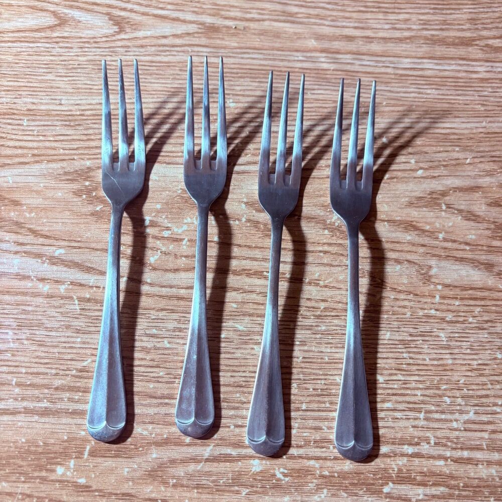 4 Northland Oneida Post Road Stainless Dinner Forks Korea